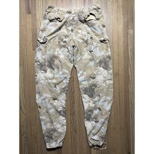 Vintage Da-Nang Cargo Pants Size Medium 100% Silk Y2K Indo-Chine Surplus 34x34